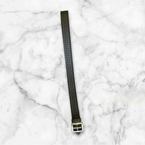 NWT Jay-Pee Black Genuine Top Break Bridle Cowhide Belt - Picture 1 of 6